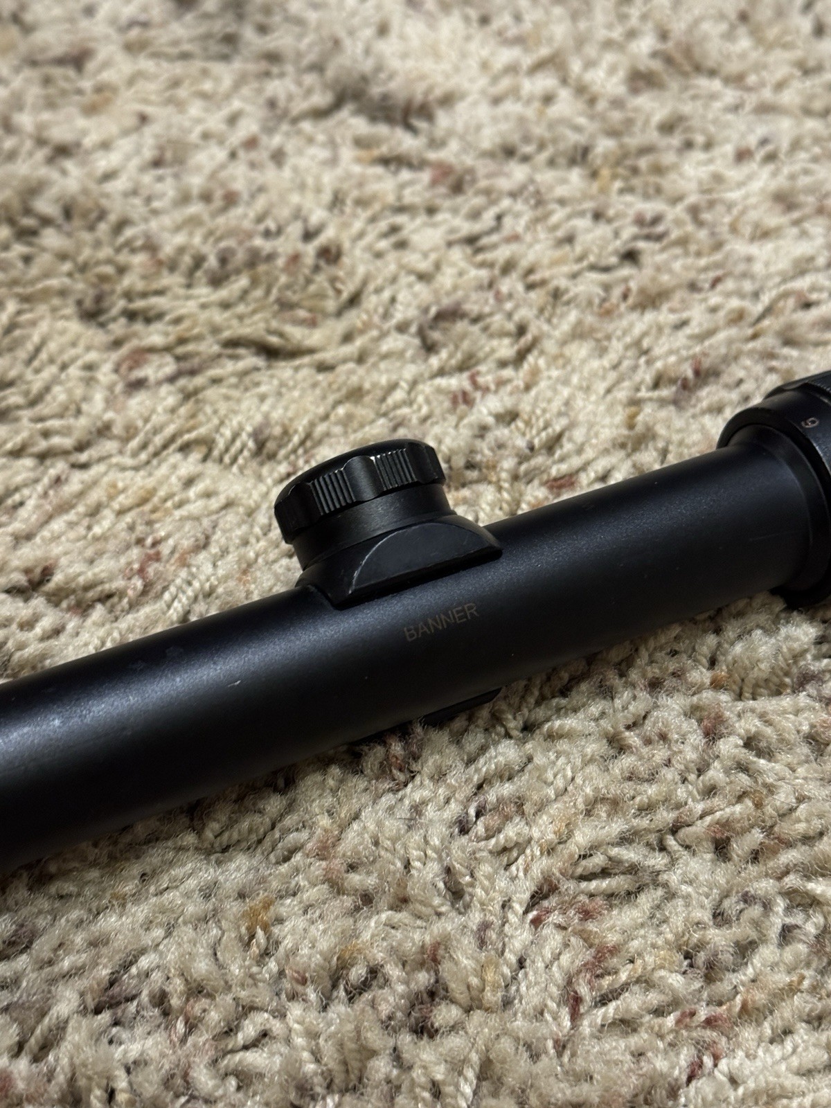 BUSHNELL BANNER 4-12X40MM MATTE BLACK RIFLE SCOPE A.O. MODEL 71-4124 Vintage