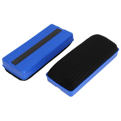 Erase Marker Magnet-Löscher für Schreibtafel, 2 Stück, blau/schwarz