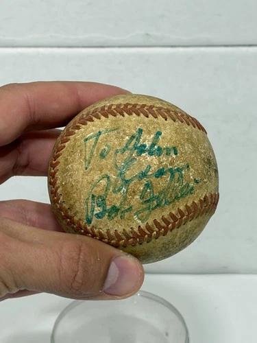 BOB FELLER AUTOGRAPH Baseball