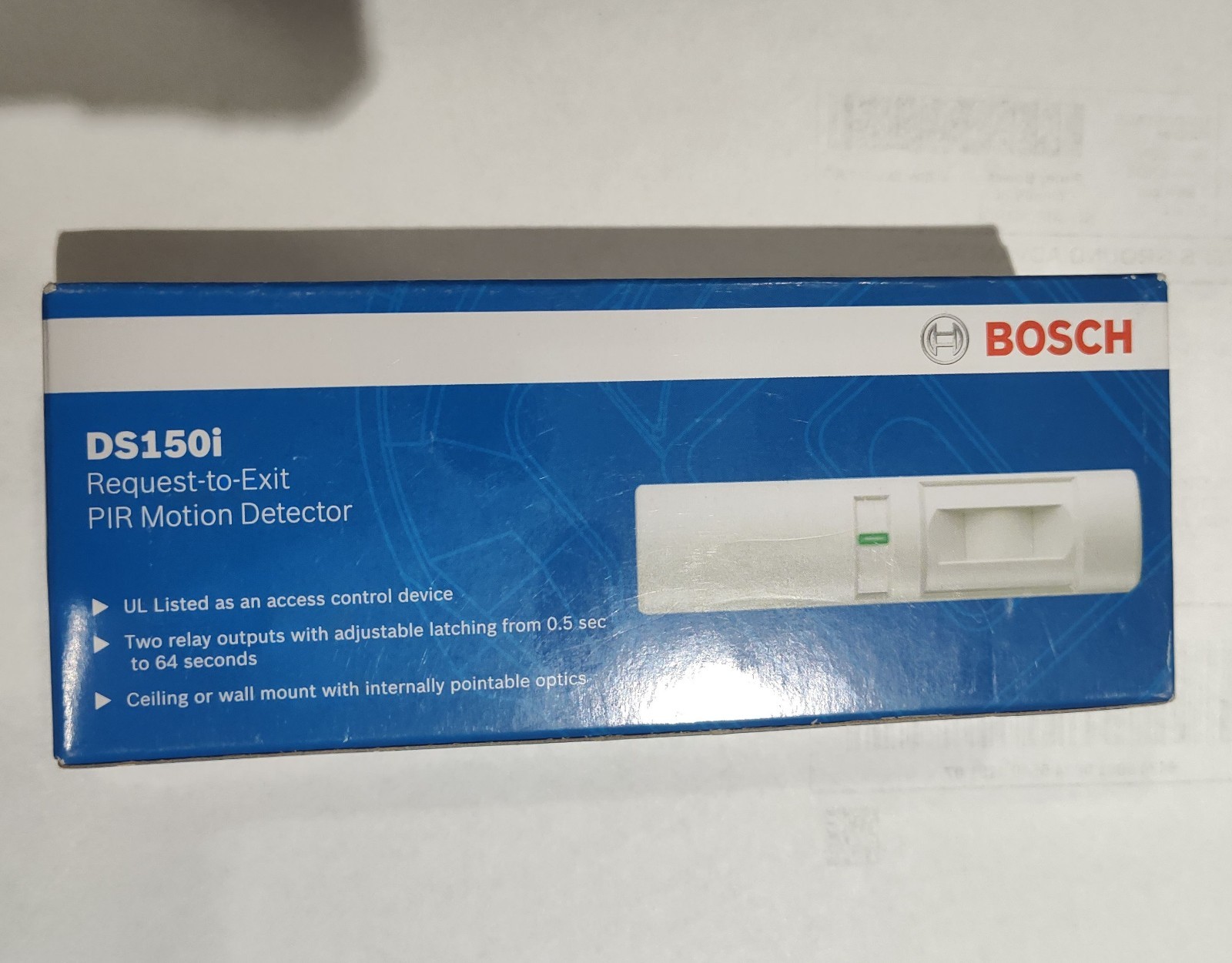 Bosch Security DS150I Motion Sensor