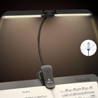 64 Led Rechargeable Music Stand Light, Folding Clip On Piano Lamp, Portable Pro
