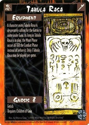 Tabula Rasa - Legacy of the Tribes - Rage: Apocalypse