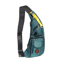 Nylon Sling Chest Bag Daypack Bicycle Travel Gym Backpack S2-blue Fast USA SHIP