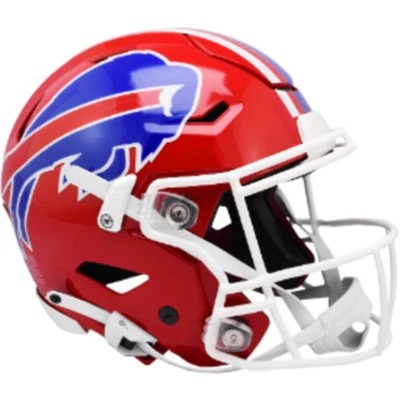 RIDDELL Buffalo Bills Full Size SpeedFlex 1987 to 2001 Throwback Football Helmet- NFL.