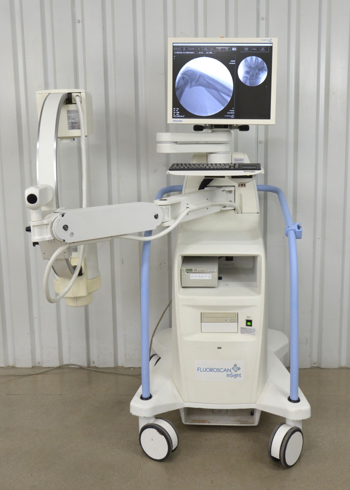 2011 Hologic Fluoroscan InSight 2 C-Arm Imaging System w/Wireless Footswitch