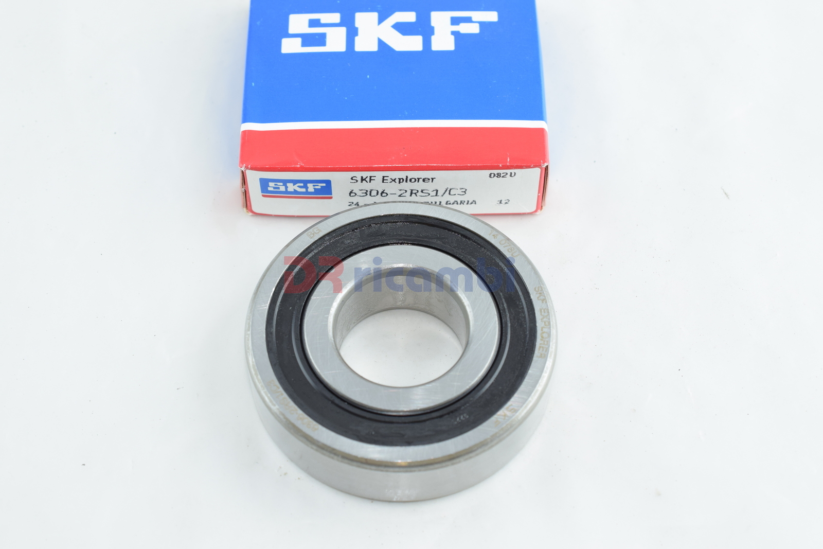 SKF Sealed Ball Bearing 6306-2RS1/C3 30x72x19