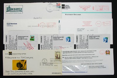 Us postage set of 9 Stamps covers letter Envelope FDC 
