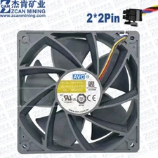 AVC 12038 Fan 2x2Pin Avalon A1066 A1166 A1126 A1146 Pro A1266 A1246 Cooling Fan