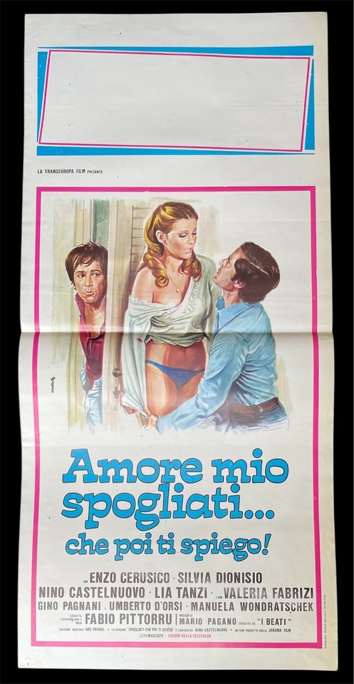 Locandina di Amore mio spogliati... che poi ti spiego! (1975)