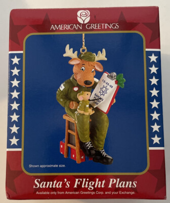 2005 American Greetings Santa's Flight Plans 10th Anniversary USAF | eBay
