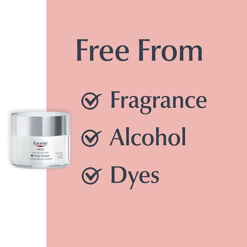 EUCERIN Q10 Revitalisieren Tagescreme Coenzym für alle Haut 1,7 Oz Glas NEU BOX - Bild 4 von 10