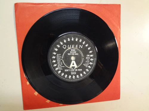 QUEEN: Don’t Stop Me Now 3:27- In Only Seven Days 2:27-U.K. 7" 78 EMI 2910 Demo