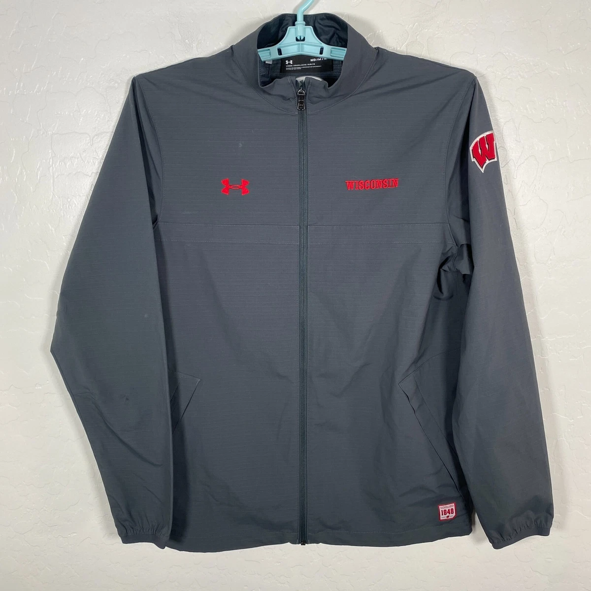 Under armour Wisconsin Badgers NCAA Jackets for sale | eBay