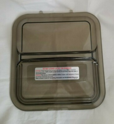 Accessorio Piscina Doughboy Coperchio Skimmer Doughboy Deluxe - Modello 1107-1356, Nero Trasparente, Per Piscine Doughboy, In Plastica Resistente Sandman Library - Foto 5