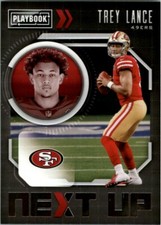 TREY LANCE 2021 Panini Playbook Football NEXT UP INSERT RC ROOKIE 49ERS