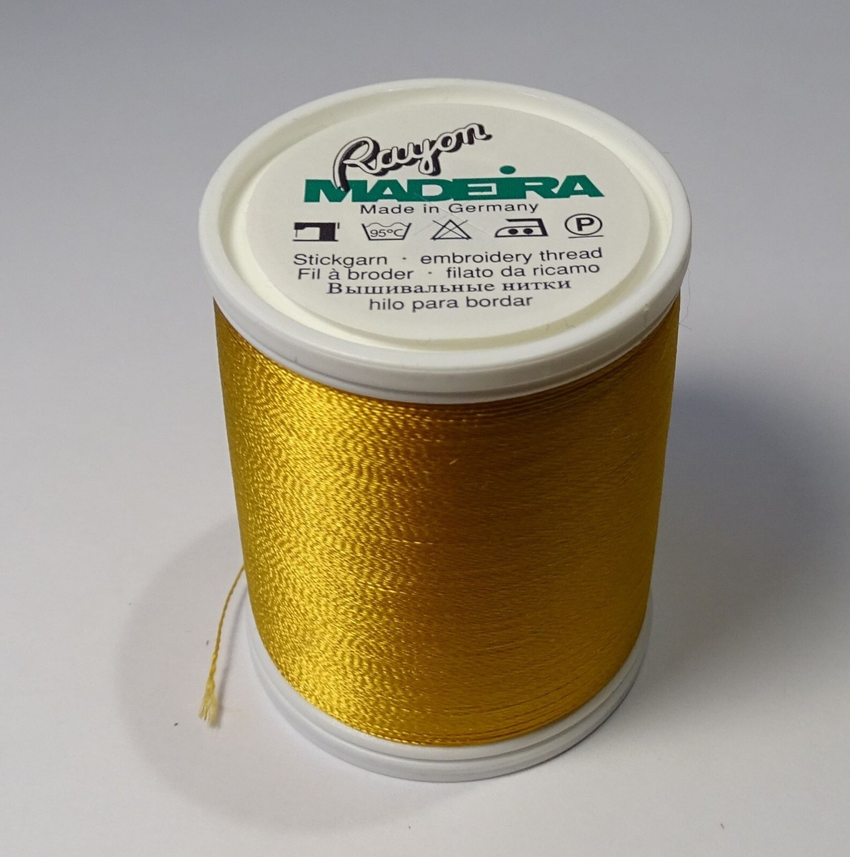 Rayon Madeira Embroidery Thread, No. 40, 100% Viscose Filament