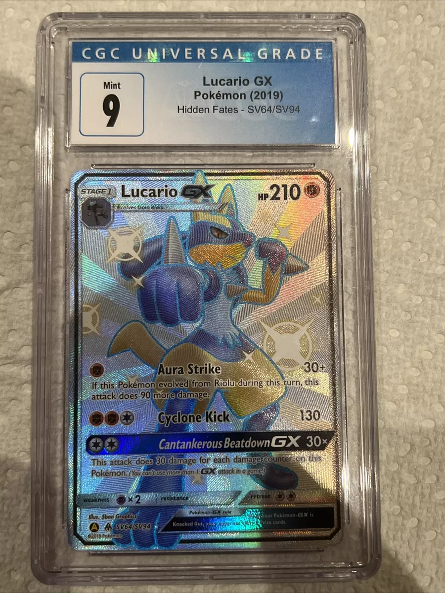 Verified Lucario-GX - Shiny Vault by Pokemon Cards