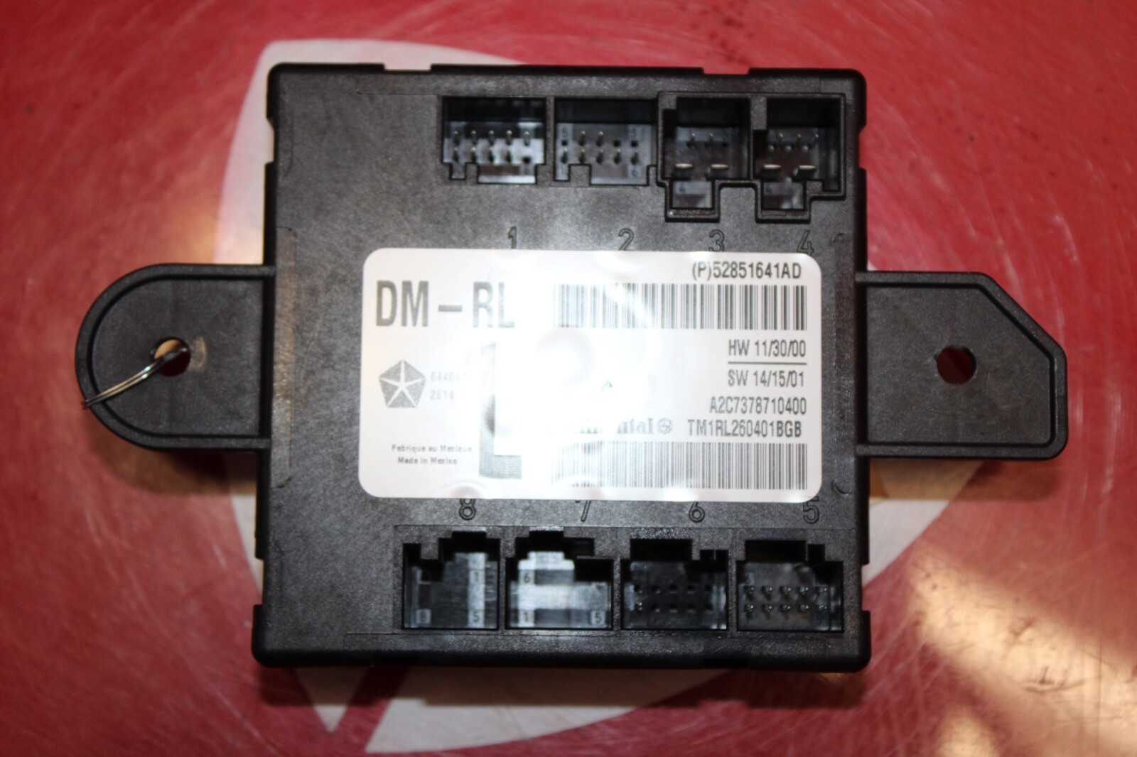 2014-2016 MASERATI GHIBLI M157 Q4 OEM LEFT REAR DRIVER SIDE DOOR CONTROL MODULE