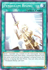 Pendulum Rising - CROS-EN064 - Common - 1st Edition x3 - Near Mint