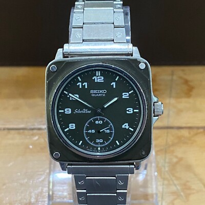 RARE MEN WATCH Seiko The First Cockpit Silverwave 2628-004A Sub