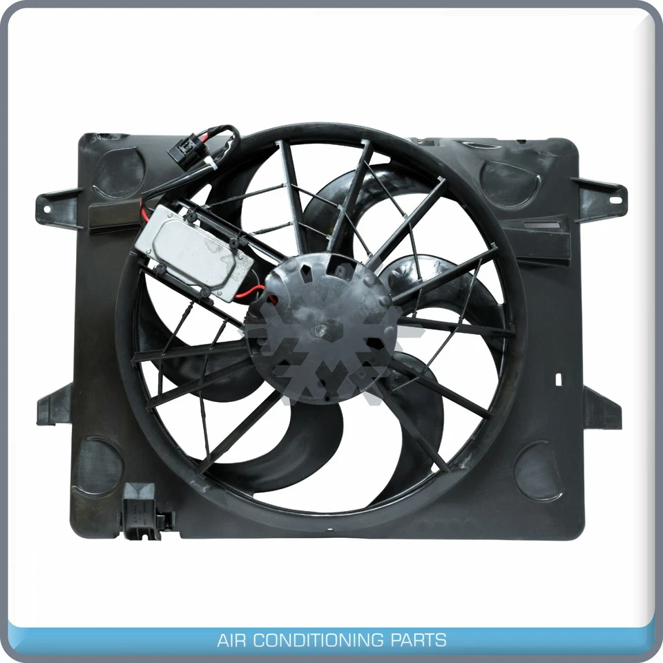 Electric Radiator Cooling Fan Assembly For 2003 2004 2005 Lincoln Town Car - Image 2 of 4