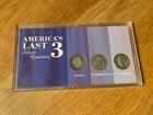 Morgan Mint Americas Last 3 Silver Quarters Barber, Standing Liberty, Washington