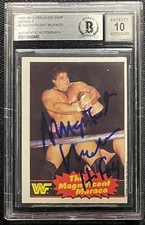 DON MAGNIFICENT MURACO SIGNED 1985 O-PEE-CHEE #2 BECKETT AUTO GRADE 10 465