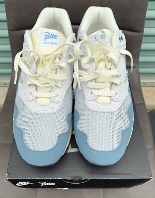 Nike Air Max 1 x Patta Waves  Noise Aqua  - Size 11 - DH1348-004 - 2021