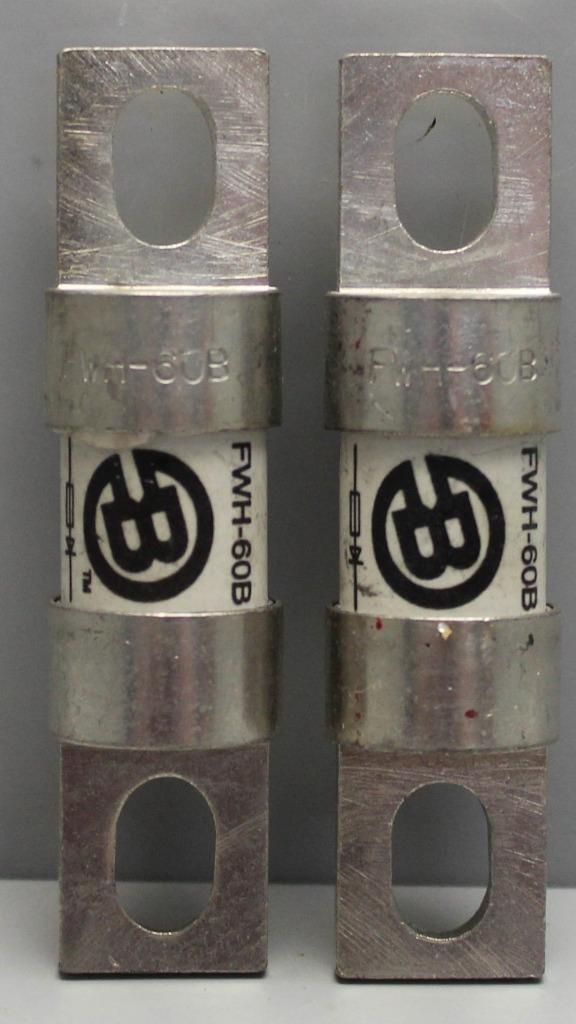 Bussmann FWH-60B FWH60B 60 Amp 60A 500V Fast Acting Italia
