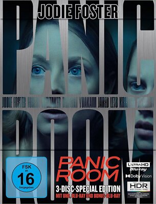 Panic Room - 4K Ultra HD + Blu-ray Steelbook # UHD+BLU-RAY-NEU