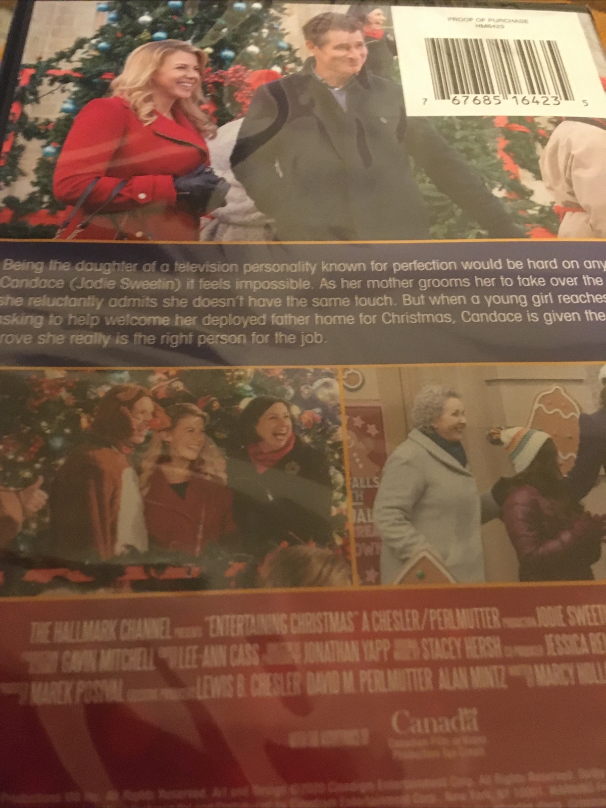 Entertaining Christmas New Sealed DVD Hallmark Channel Holiday ...