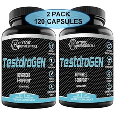 Best Test Booster Testosterone Supplement for Men, Estrogen Blocker Libido Pills