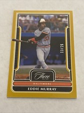 2023 Panini Three and Two Eddie Murray Gold Parallel #13/25 ORIOLES