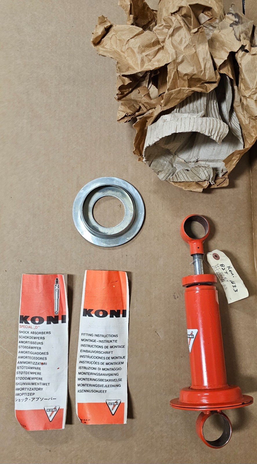 Koni 82T-1633 shock Ferrari 365 GTB/4 GTS/4 Daytona NOS
