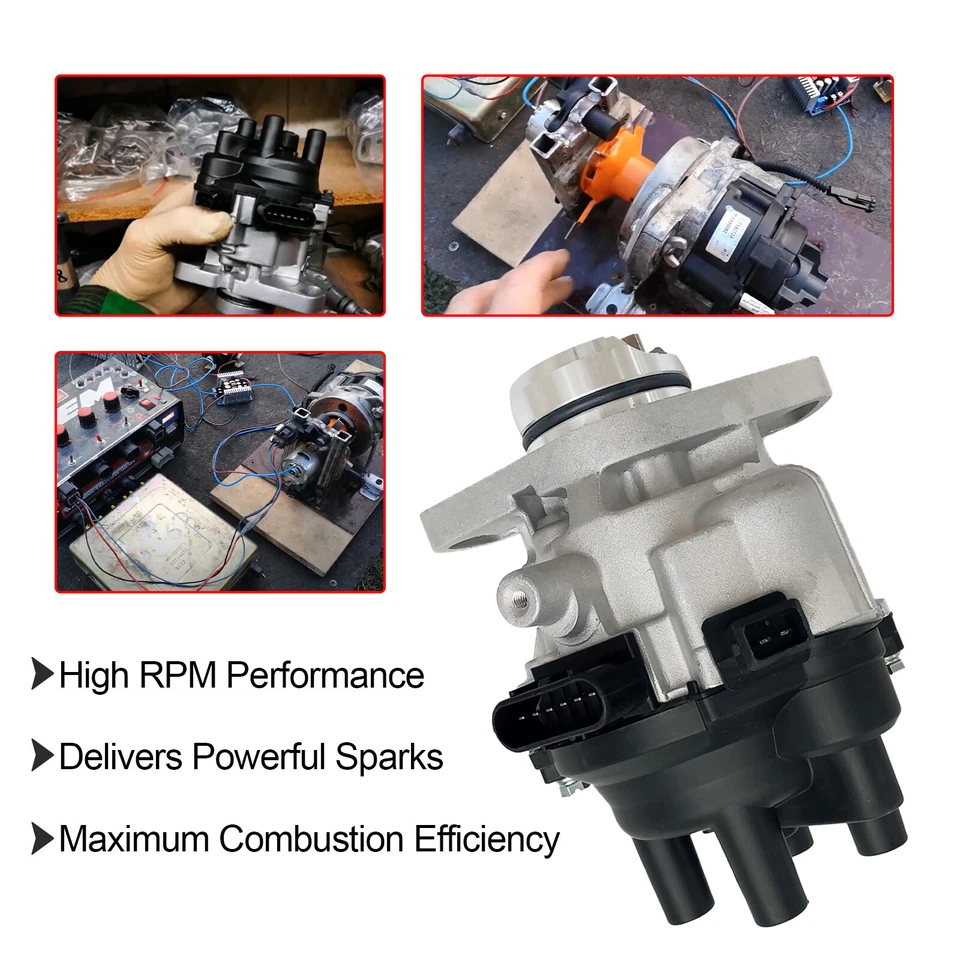 Ignition Distributor For Mitsubishi Mirage Expo LRV 92 93 94 95 1.8L MD180936 Foto 3 de 4