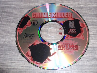 Crime Killer PC CD-ROM Interplay Pixelogic 2001 classic game for Windows 95