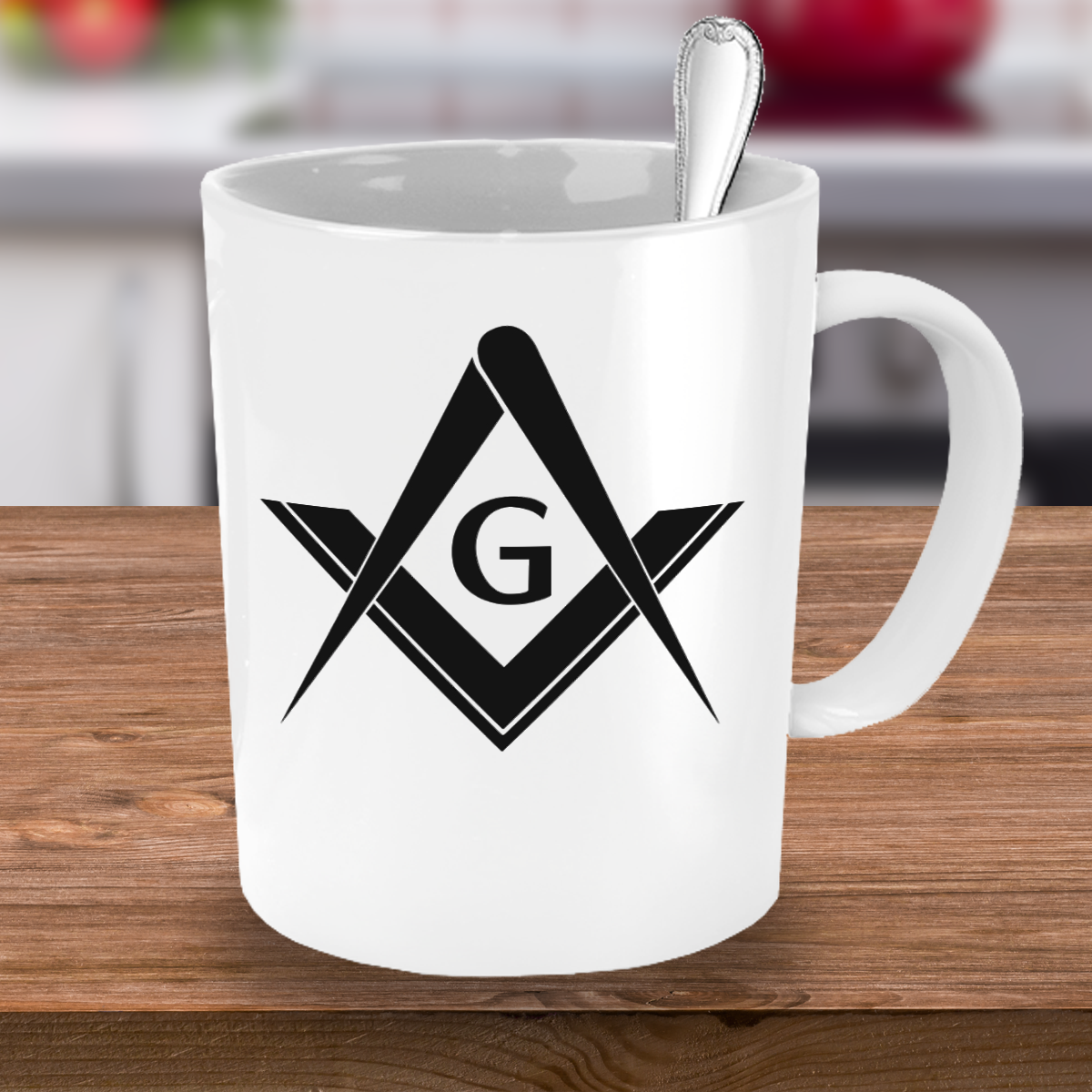 Masonic coffee mug - Freemason motto So Mote It Be SMIB - Lodge PHA symbols  gift | eBay