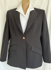 Women’s Versace Single Breasted Tailored Sports Jacket Sz 44