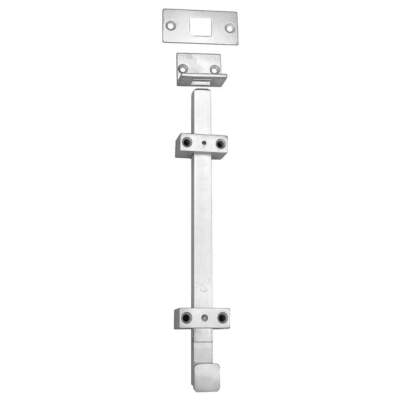 ROCKWOOD 585-12.26D Heavy Duty Surface Bolt,Satin Chrome 3HJE1