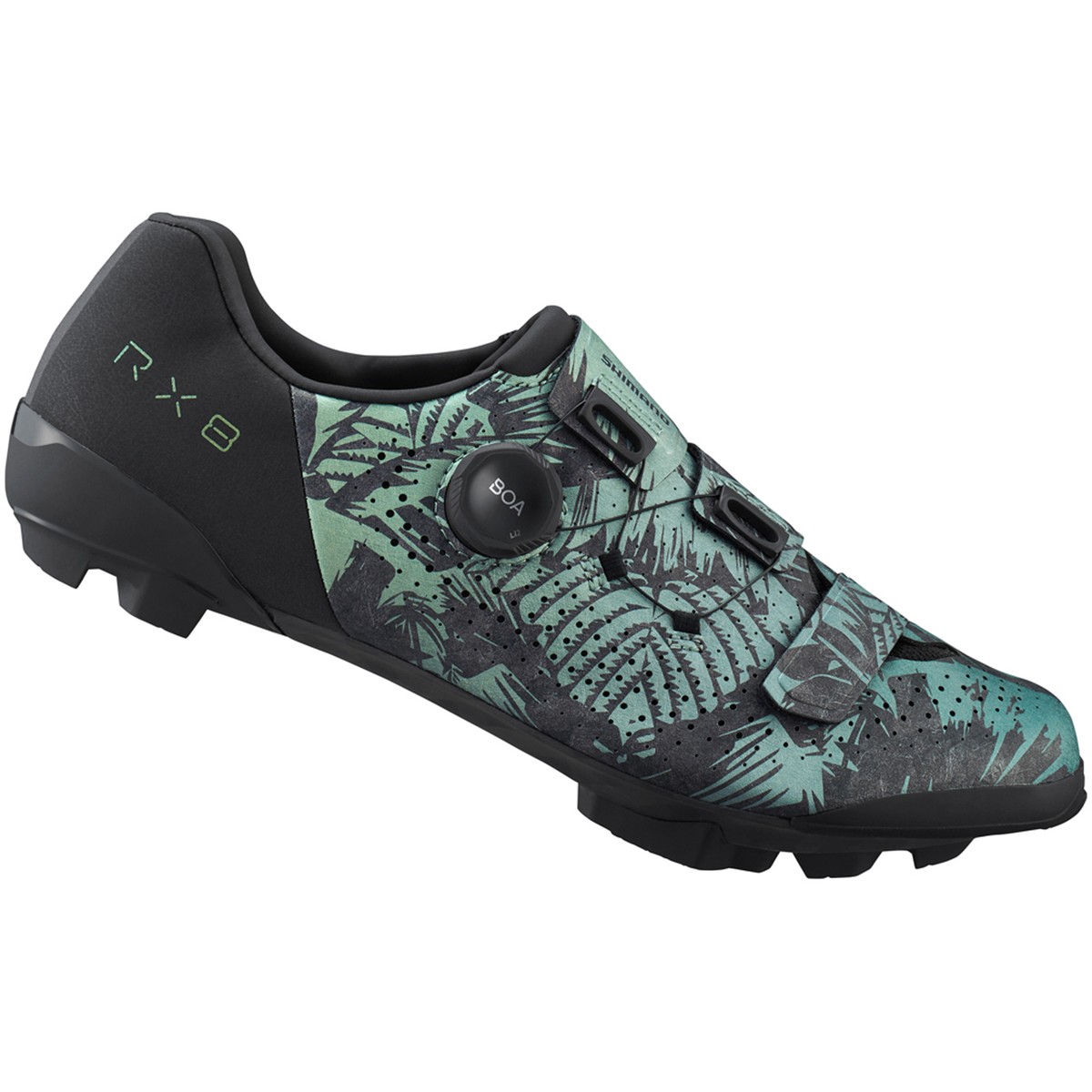 Shimano GRAVEL Clipless Men Shoes Carbon SH-RX801 BOA MTB Cycling Gear  Tropical