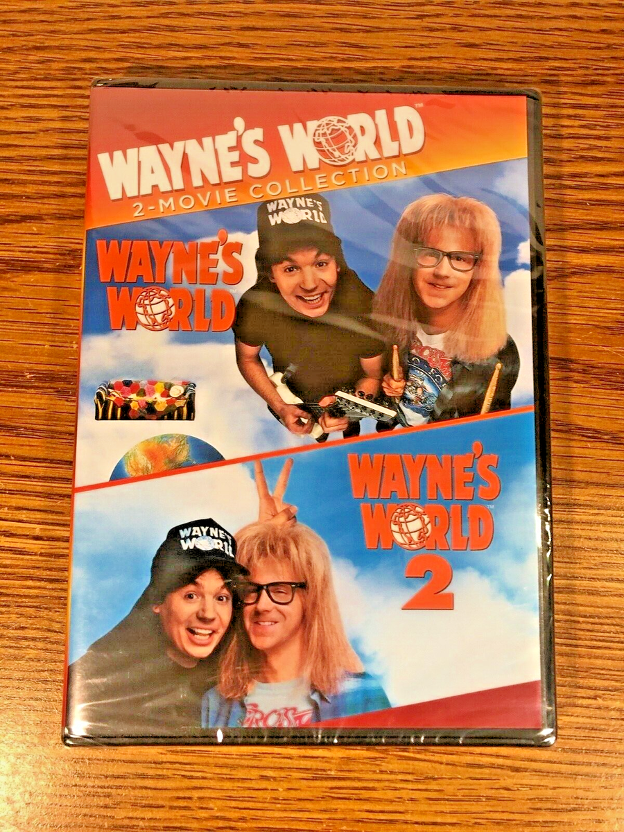Wayne's World Movie Collection DVD Double Feature Movie Mike Myers Dana  Carvey