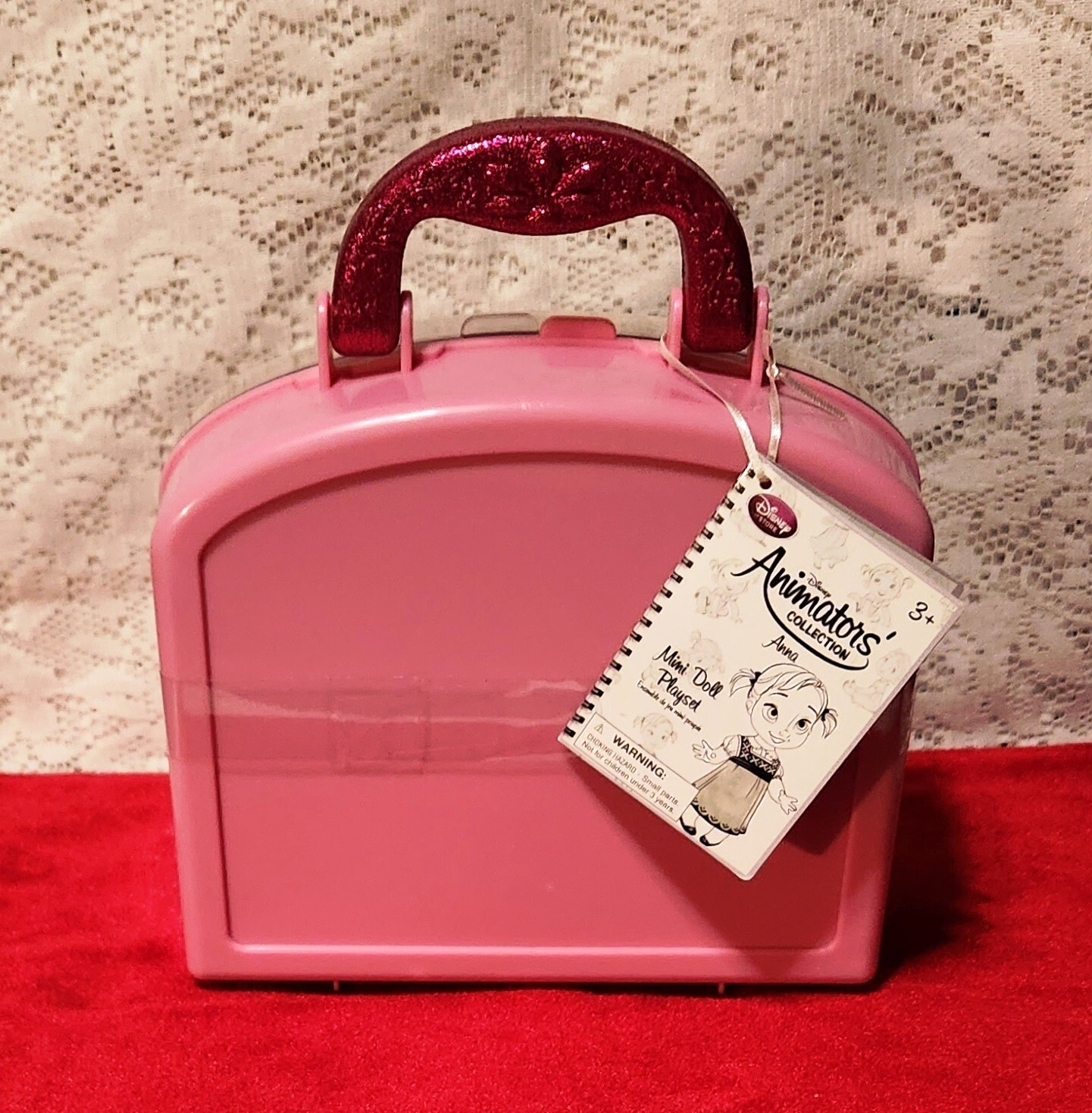 DISNEY Store ANIMATORS COLLECTION 5" Mini Doll Playset ANNA SVEN NEW