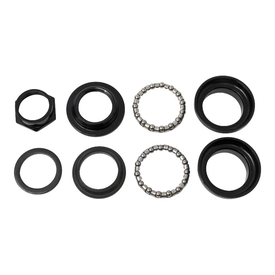 PRO+ Bike Bicycle Threaded 1" Headset 22.2x32.5x27mm Black - Image 2 of 2