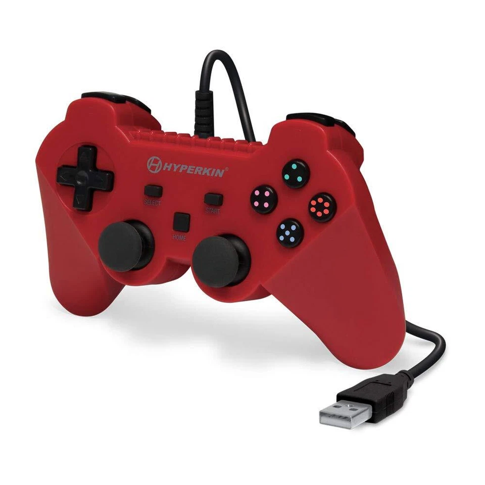Hyperkin "Brave Knight" Wired Premium Controller for PS3/ PC/ Mac - Red - Image 2 of 3
