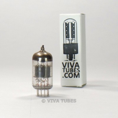Tube à Vide Voskhod Soviétique 6N1P-EV - Équivalent 6DJ8 - Stock Militaire NOS