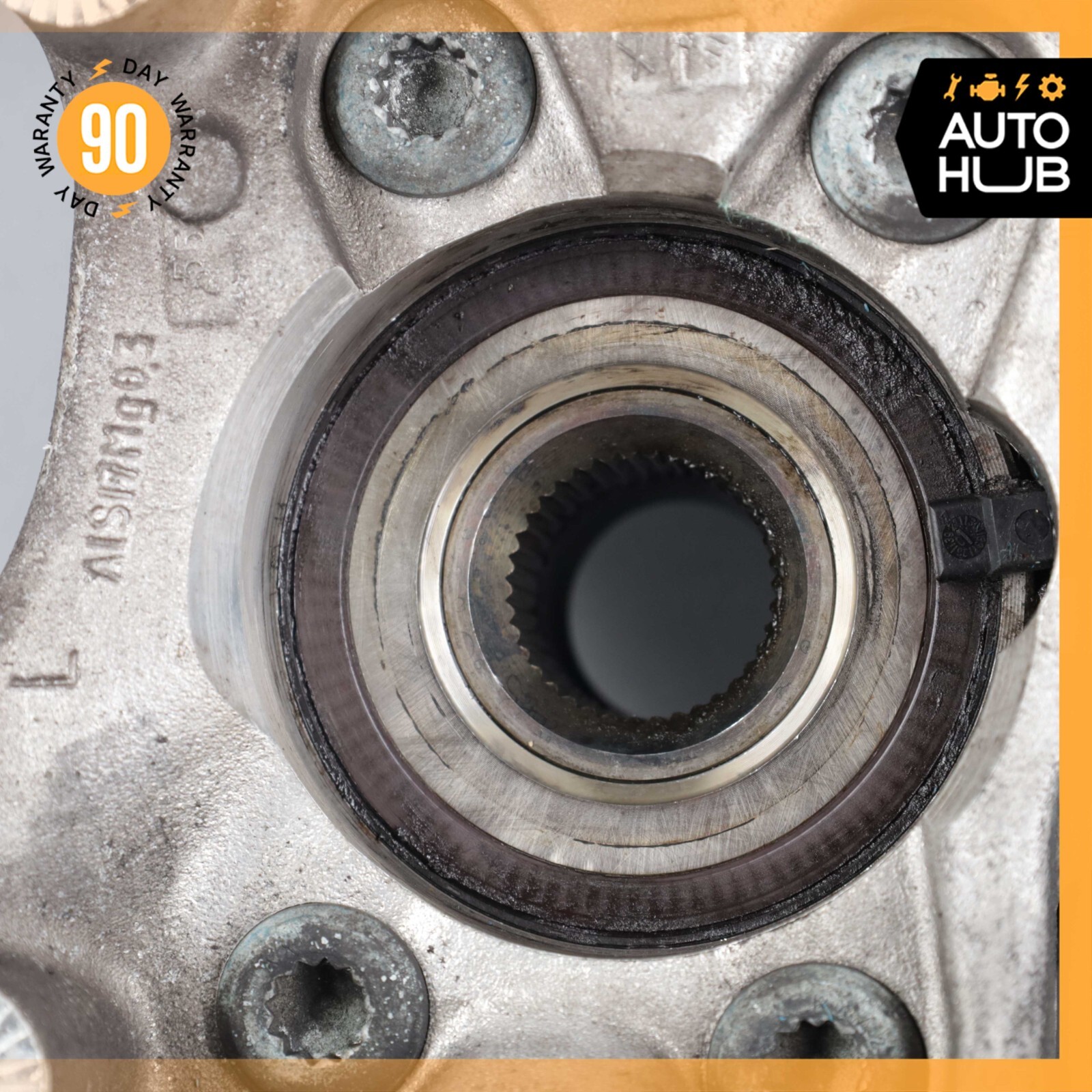 03-13 Bentley Continental GT Rear Left Driver Side Spindle Knuckle Hub OEM