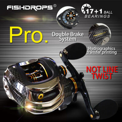 17+1 Ball Bearings Baitcasting Fishing Bait Casting Reels Fishing Reel M1R8  | eBay