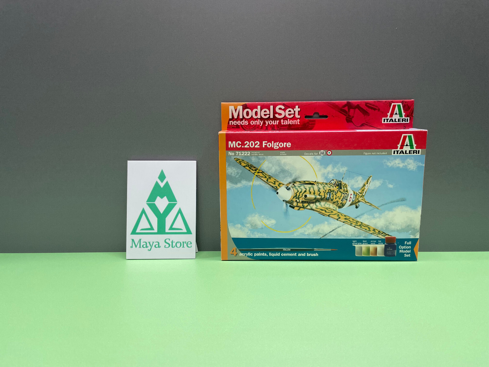 MC. 202 FOLGORE  MODEL SET - Italeri  1:72