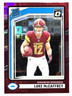 RATED ROOKIE CARD LUKE MCCAFFREY Commanders 2024 Donruss Optic RED PANDORA #302