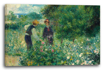 Kunstdruck Pierre-Auguste Renoir - Blumen pflücken